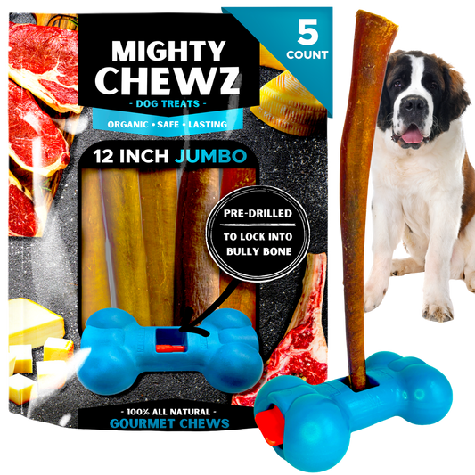 12" Jumbo Bully Sticks - Bully Bone Included